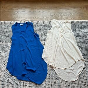 Both tops great condition.xs . By Lush